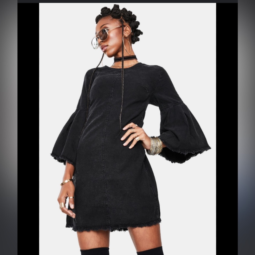 NWT Free People reckless life boho mini dress sz 6/M